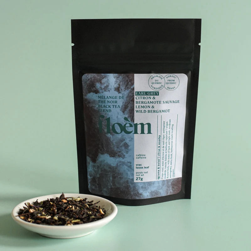 Thé noir Citron & Bergamote sauvage - Floèm - Vrac 27g